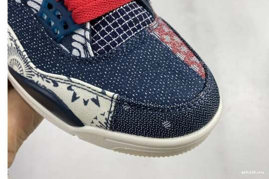 Rep EP Air 4 CW0898-400 Retro Jordan CW0898-400 Sashiko SE 0219